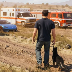 Icono de Open World Vehicle Driving Sim